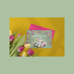 Wild flower easter digital bundle kit