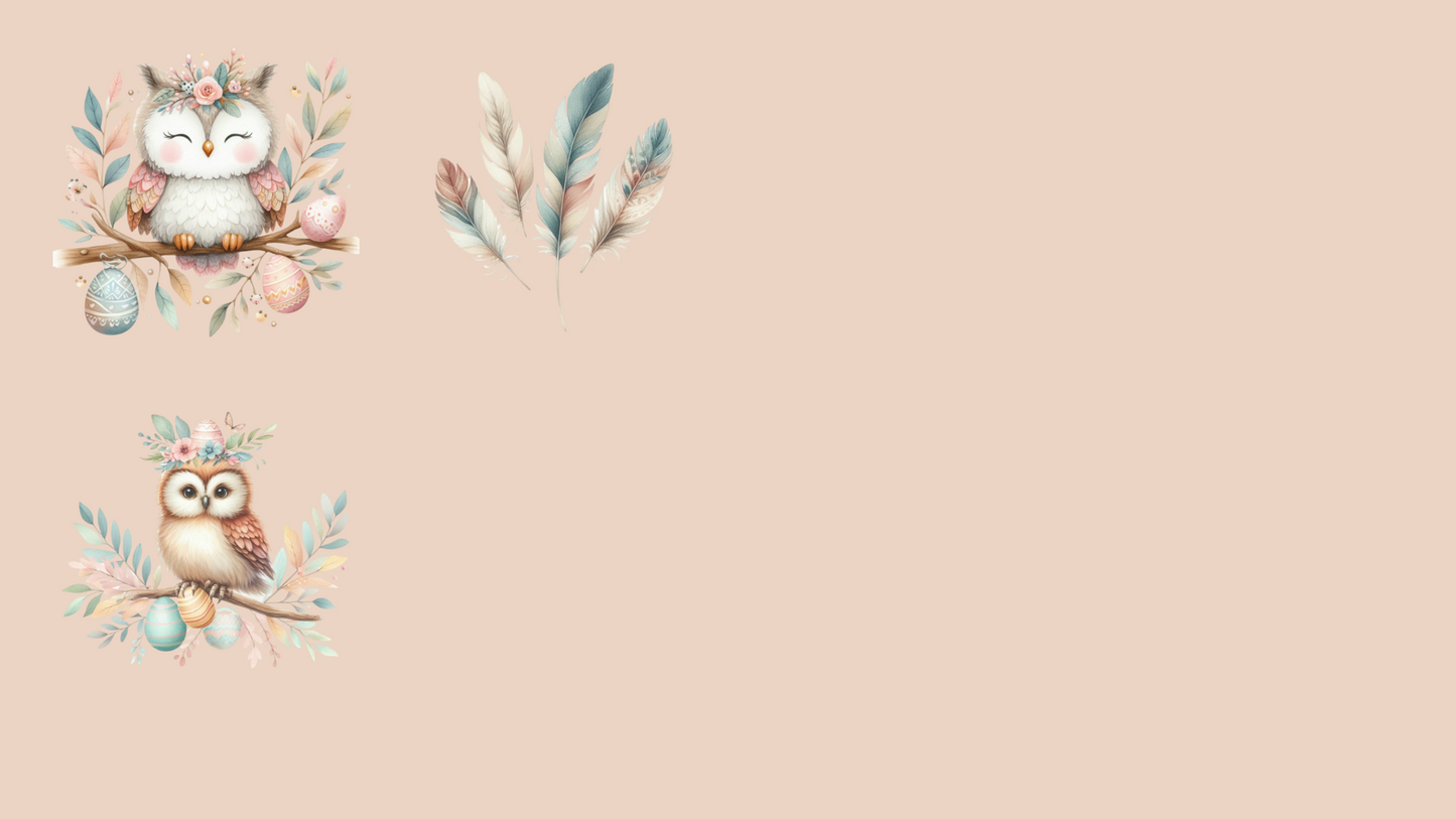 Easter Boho Digital Custom Invitations