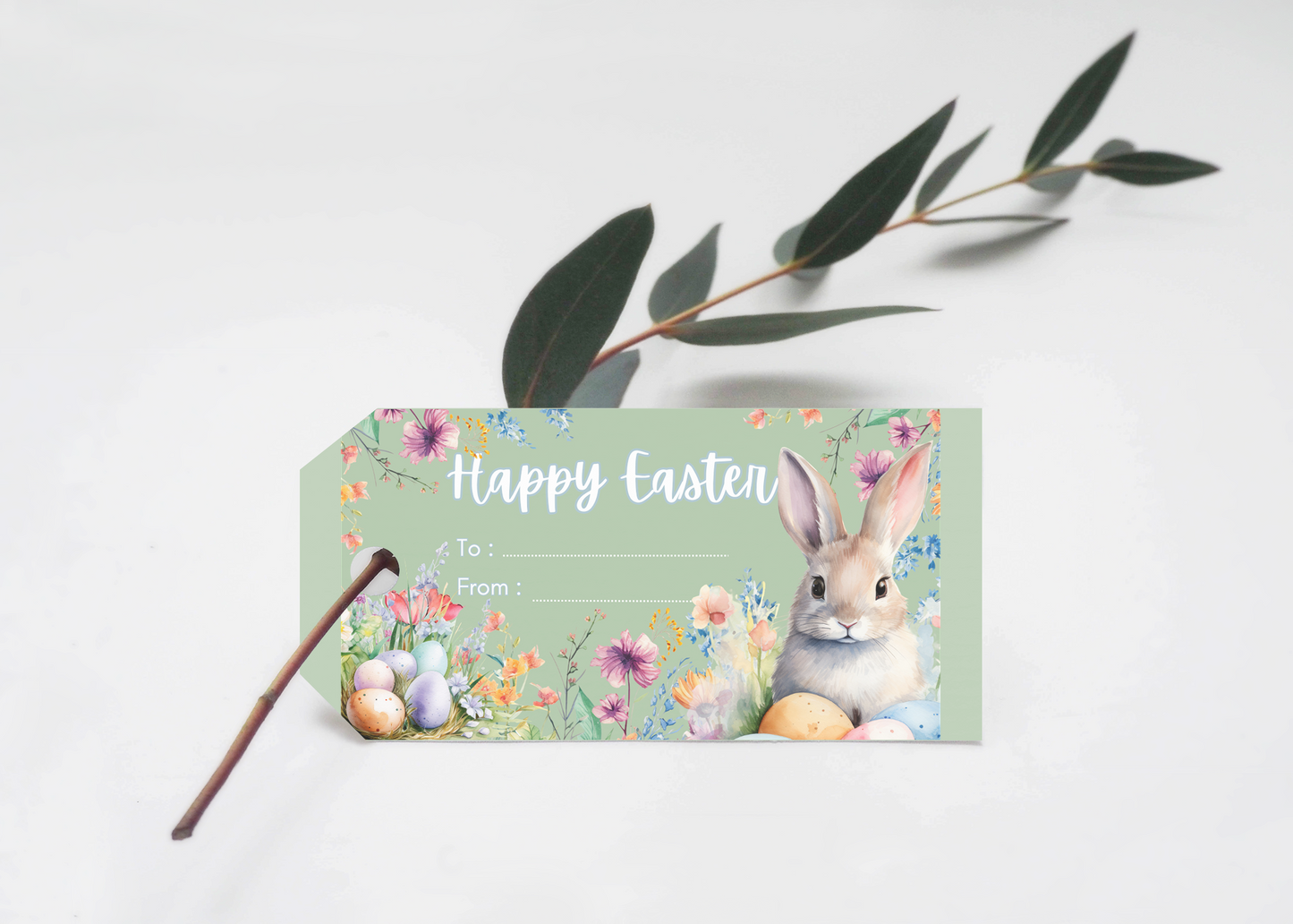 Wild flower easter digital bundle kit