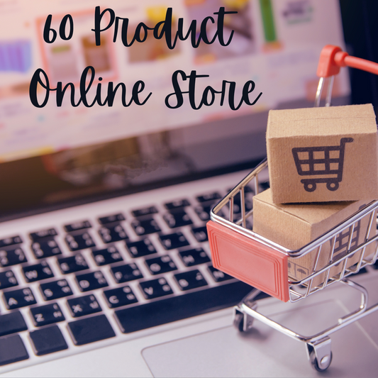 60 Products Ecommerce Website Build