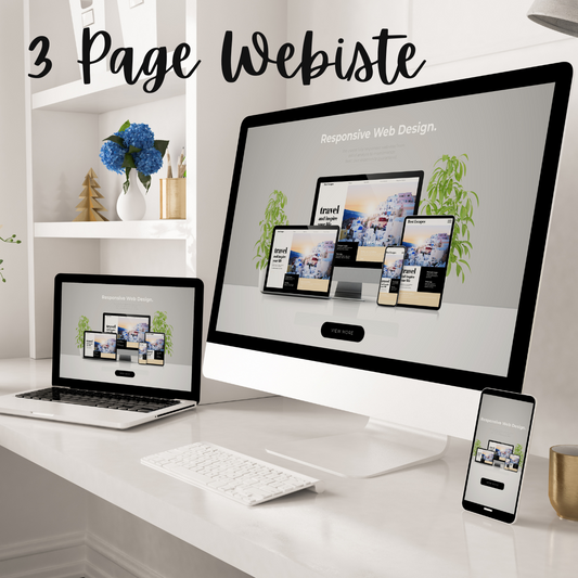 3 Page Website Build